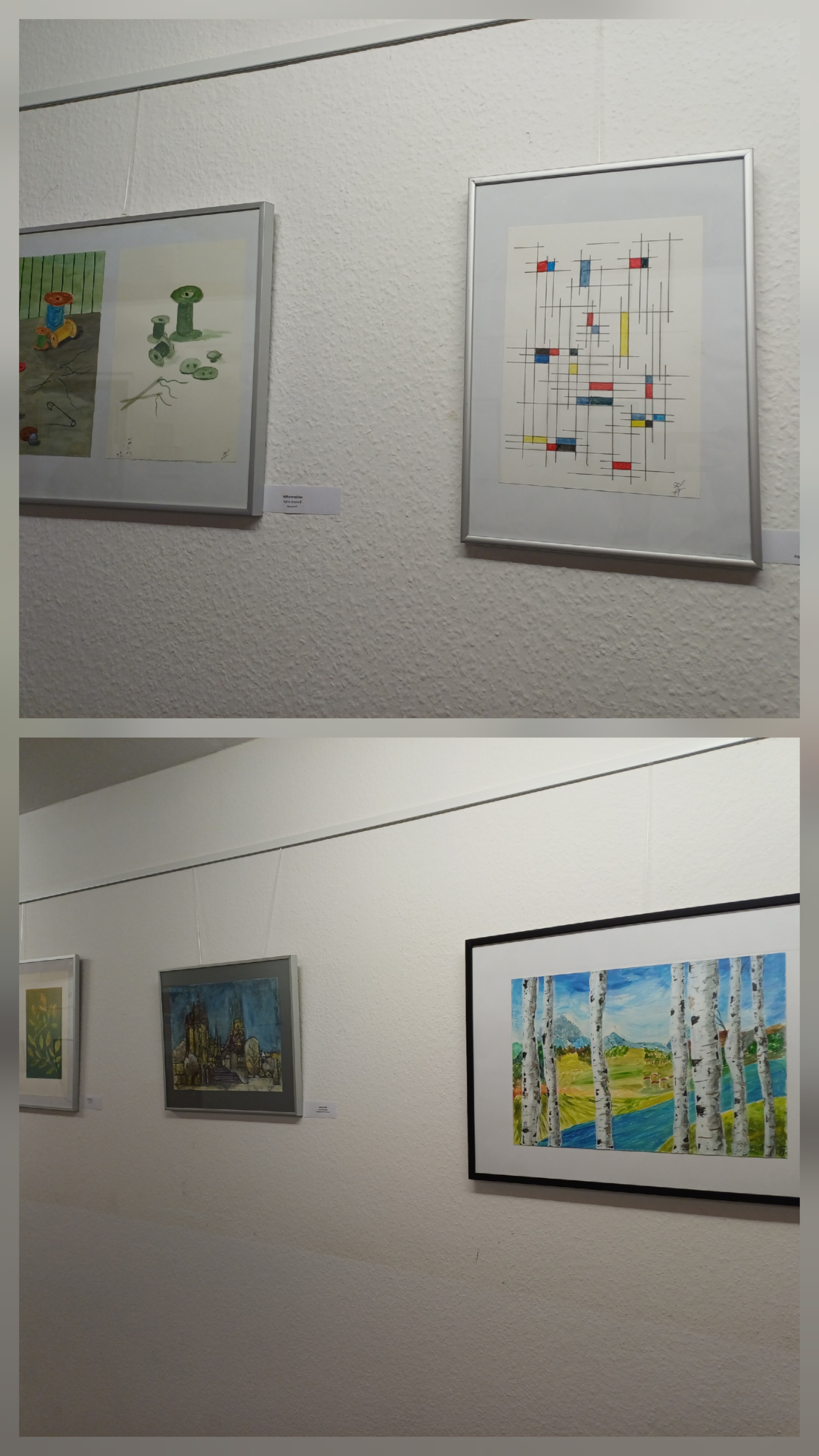 Ausstellung Karin Andreß und Turid Brensing