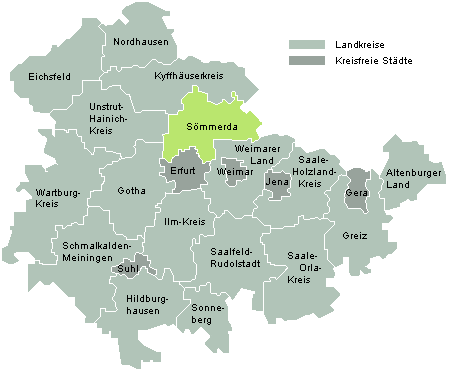 Karte Sömmerda